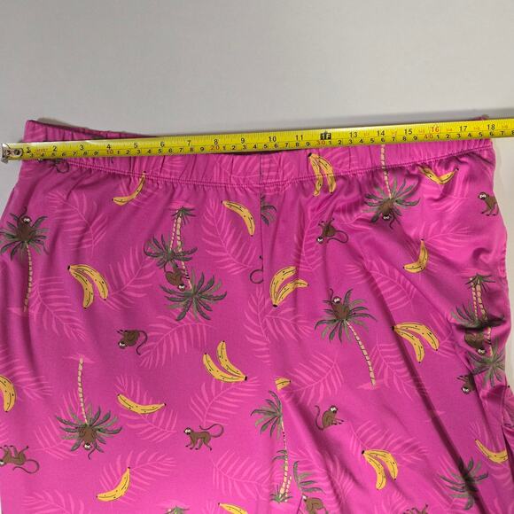 Joyspun Women's Short Sleeve Jungle Pajamas Set, Size 16-18 - Picture 6 of 11